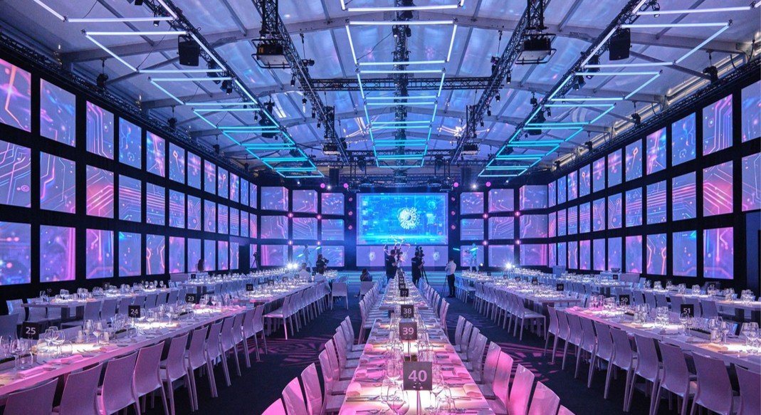 Expérience immersive 150 ans Schindler — projet Super3 Studio x Lumen Créations