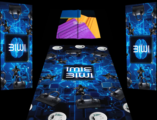 Musée interactif histoire de la marque BIWI — projet Super3 Studio x Lumen Créations