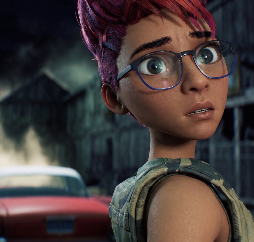 Visuel du film 3D Ghost Town — projet Super3 Studio