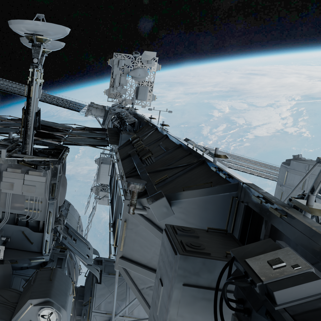 Visualisation 3D immersive de la Station spatiale internationale — projet pédagogique Super3 Studio