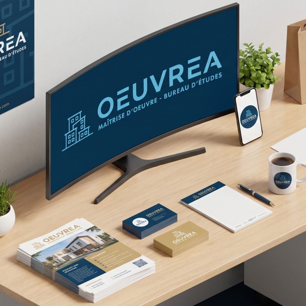 Kit identité de marque - Oeuvrea