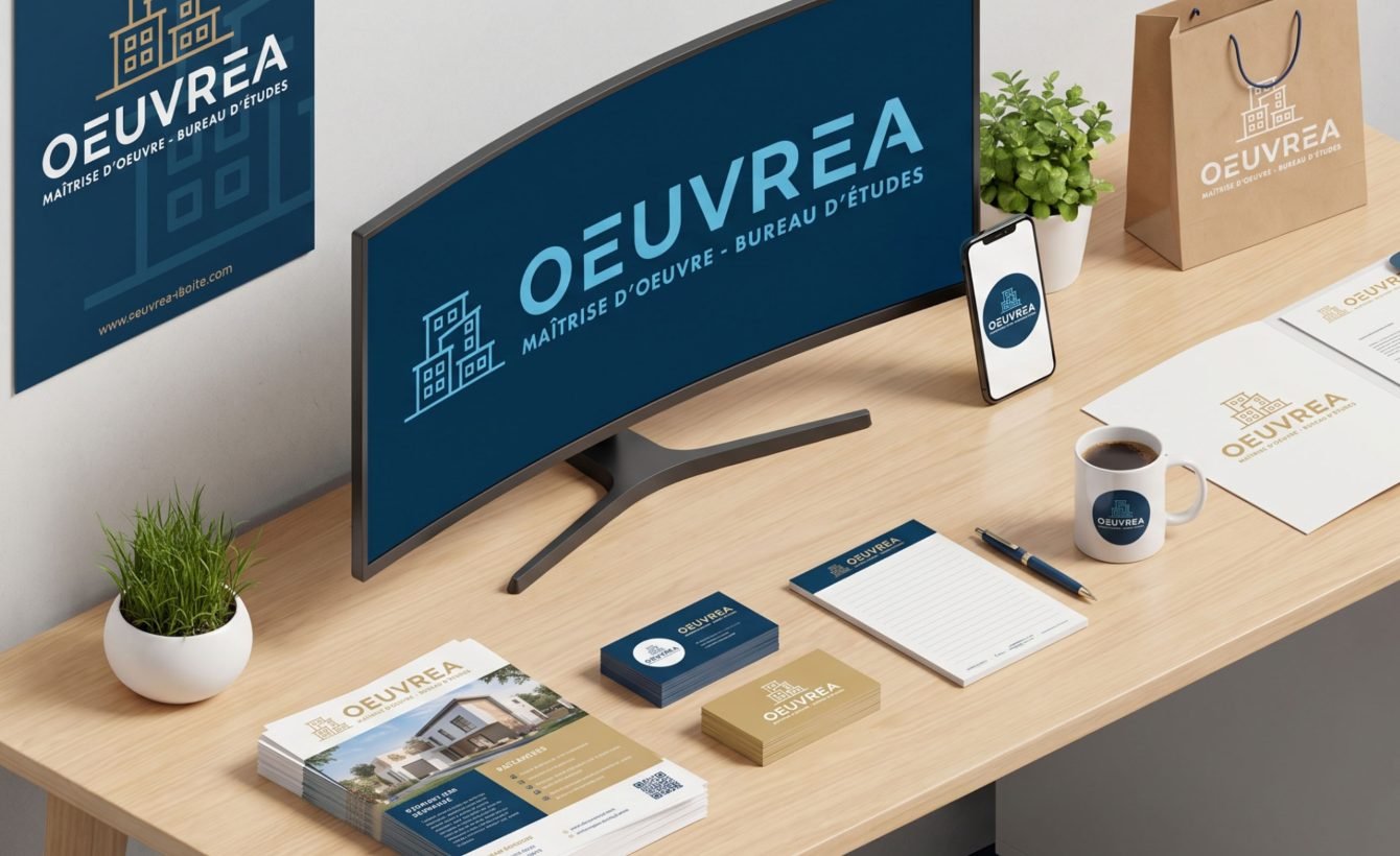 Kit identité de marque - Oeuvrea